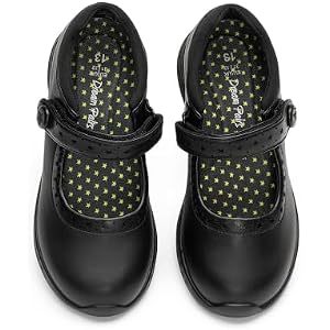 DREAM PAIRS Girls School Shoes Mary Jane Flats Lightweight Comfortable Girls' Uniform Dress Shoes for Toddler/Little Kid/Big Kid