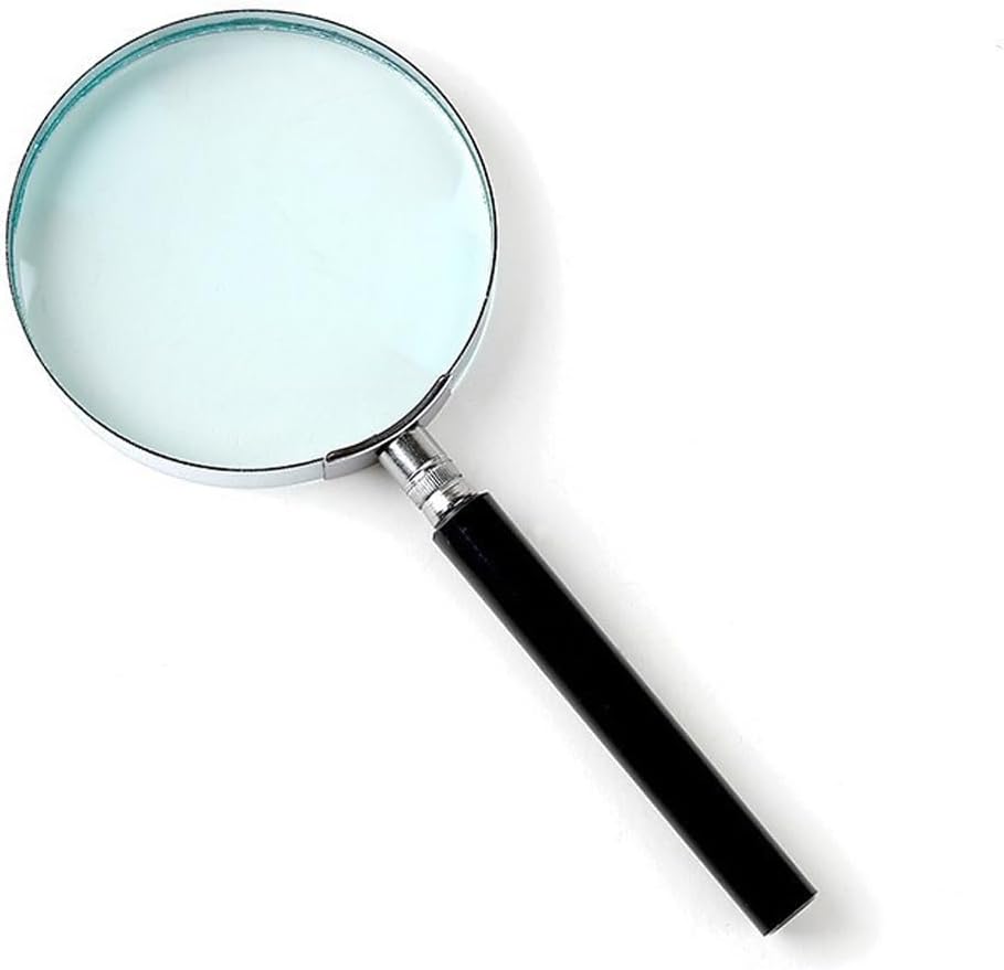 Magnifying Glass Handheld Foldable Magnifier Magnifying Loupe Lens Books