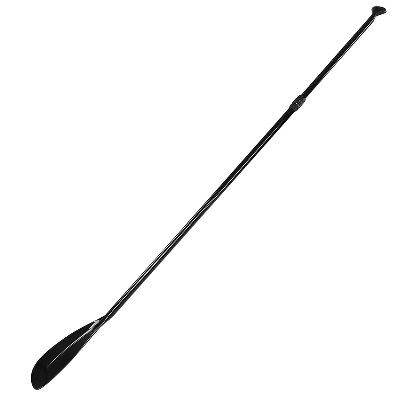 Bediffer Deska Surfingowa Paddle z Wytrzymałego Stopu Aluminium i Chowanej Długości dla Entuzjastów Pływania łódką i Kajakarstwa Classic Black