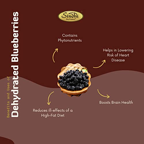Image of Sindhi Dry Fruits Dehydrated Blueberries (100 GMS)
