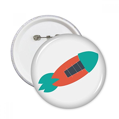 Broches rondes Alien Monster Rocket badge pour personnaliser une veste en jean