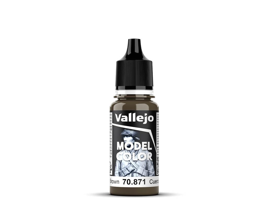 Vallejo Model Color 70871 Leather Brown (17ml)