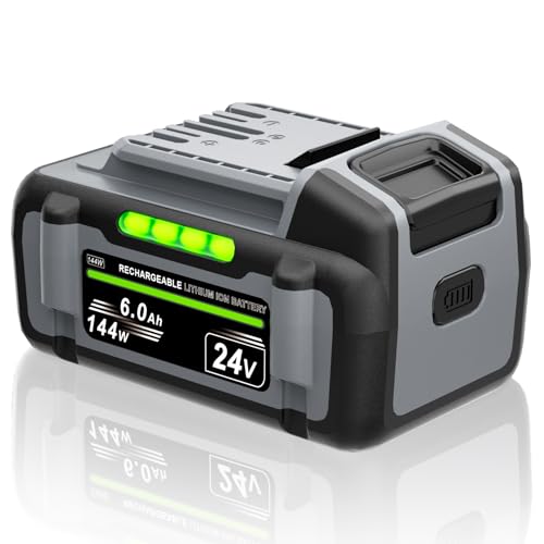 CaliHutt 24 Volt 6.0Ah Replacement Battery for Flex 24V Lithium-Ion Battery Power Tools Compatible with FX1271 FX1271A FX1371 FXM201 FXM202
