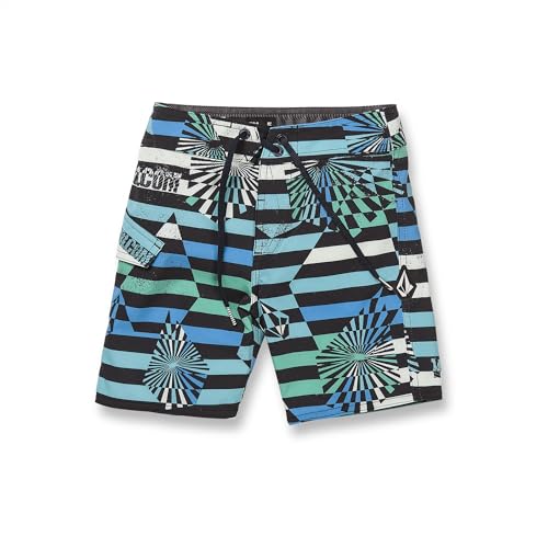 Image of Volcom Boy's Mod Stone Stripe Maliblue 7