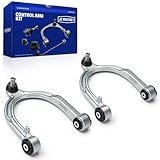 JC Whitney JFBAJCWCA00831 Set of 2 Control Arm with Ball Joint Assembly (Front Upper) - Compatible with Tesla 3 2017-2022, Y 2020-2022