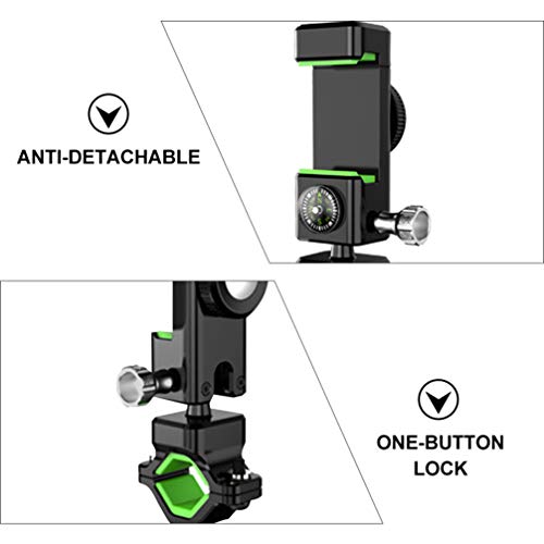 BESPORTBLE Suporte para Câmera de Bicicleta Suporte para Telefone para Guiador de Bicicleta Suporte