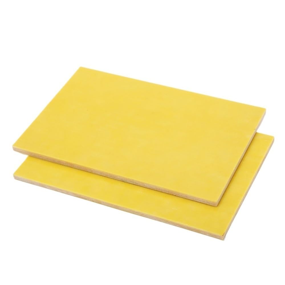 Placa epoxi de fibra de vidrio 5 uds tableros de fibra vidrio, placa resina epoxi 3240, espesor 0,3mm-10mm hoja circuito resistente a altas temperaturas(300x400x1.2mm)