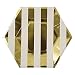 Meri Meri Gold Stripes Large Plates