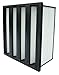 V-Bank Air Filter,24x24x12,MERV 13