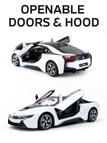 Rastar Modelo a Escala 1:24 BMW i8 Diecast miniatura 5