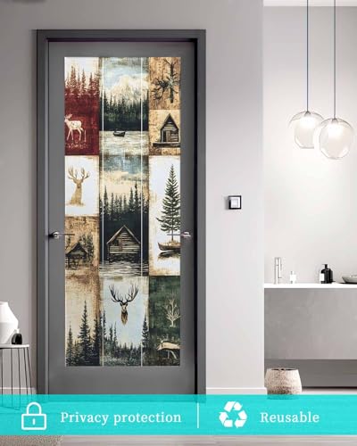 Película decorativa para ventana de vidrio esmerilado 19.6x39.3 in miniatura 6