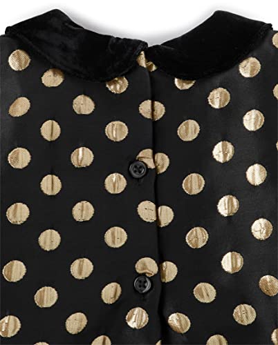 Gymboree Girls And Toddler Girls Short Sleeve Dressy Dresses, Black/Gold, 8 #TOP4
