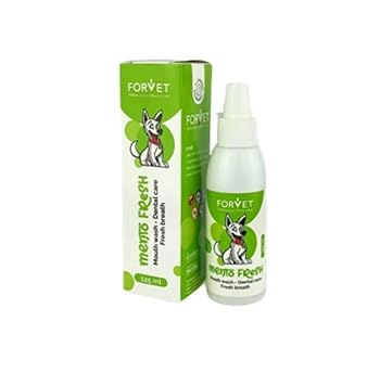 Mento Fresh mouth wash and dental care for dogs and cats