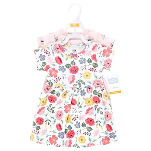 Image of Hudson Baby Girl's Cotton Dresses