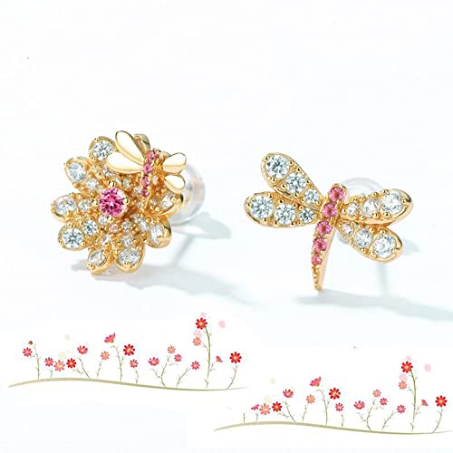 Boucles d'oreilles libellule argent : l'asymétrie chic sans irritation - 5
