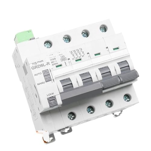 Disjoncteur réenclencheur automatique 4 pôles 16A courbe C pour armoire électrique rail Din