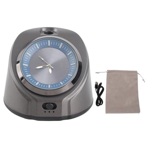 Difusor de automóviles sin Agua para el Ambiente de Aire portátil Esencial Portable Avalor USB Batería inalámbrica Operada con Reloj
