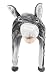 Bioterti Plush Fun Animal Hats –One Size Cap - 100% Polyester with Fleece Lining (Donkey)