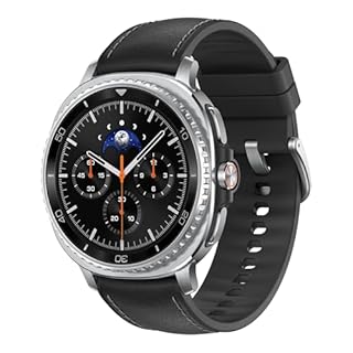 Samsung Galaxy Watch8 Classic 46mm, AI Smart Watch with Cushion Design and Rotating Bezels, with Hybrid Band and Wearable Display, Bluetooth, Black, 3 Year Extended Warranty (UK Version)