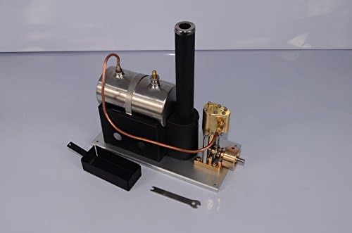 Steam Engine Kit Vertical Steam Engine Model with the Boiler for Microcosm-q1 Live Steam Locomotive