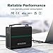 BEAUDENS Portable Power Station 166Wh/52000mAh Lithium Iron Phosphate Battery Solar Generator, 2000...
