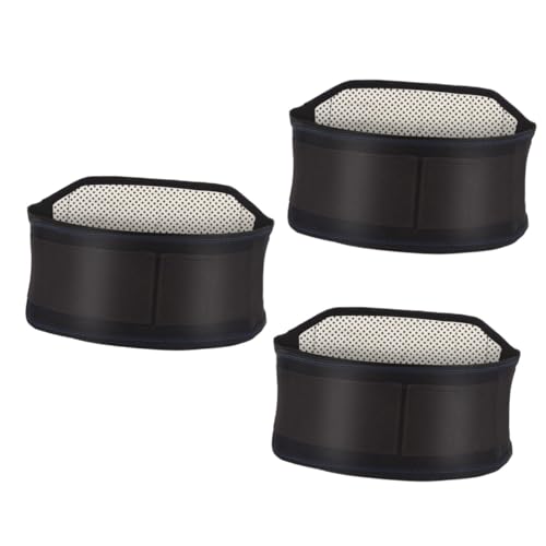 NOLITOY 3 Pcs Sports Waist Protection Belt Belly Band Warm Lumbar Brace for Back