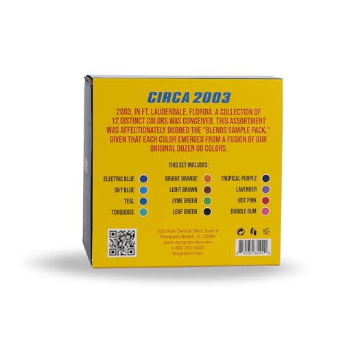 Dynamic Color Co LE-8XE6-83HU Circa Color Set 1Oz Includes: Electric Blue thumb #5
