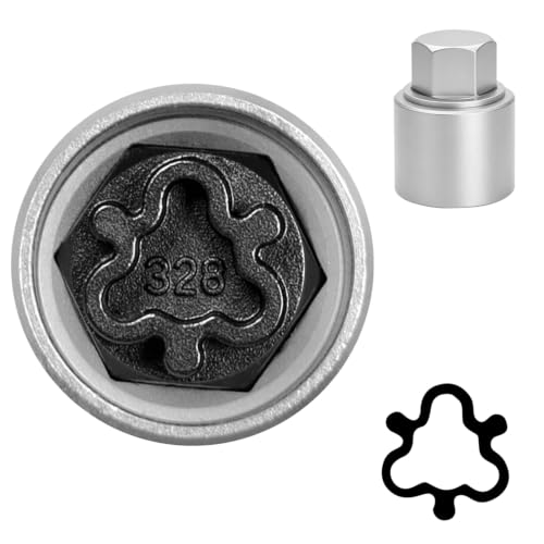 Image of 328 Wheel Locking Nut Key for Mercedes Benz, Lug Nut Removal Tool
