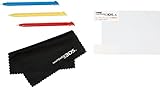 Amazon Basics - Kit de protector de pantalla y lápiz capacitivo para New Nintendo 3DS XL (con licencia oficial)