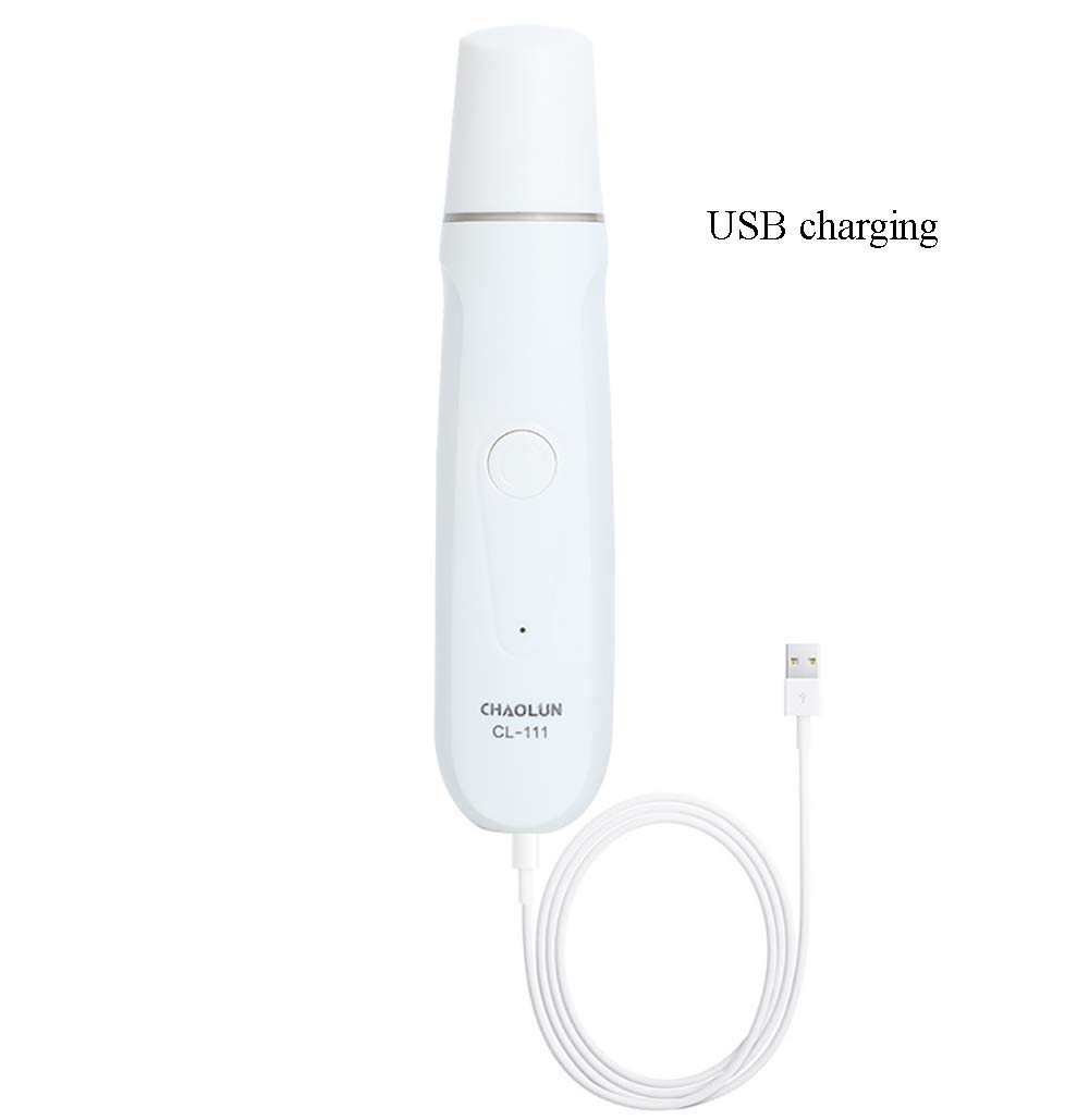 Smerigliatrici per Unghie per Cani, tagliaunghie Professionali per Animali Domestici Resistente all'Usura Durevole USB Ricarica Rapida Alta qualità Mola a Bassa Vibrazione Bianca