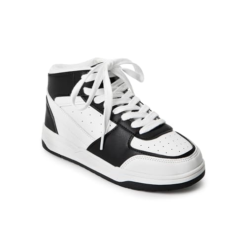 Girls' Vintage Sneakers Classic Tennis Shoes Breathable Non-Slip Athletic Shoes