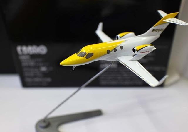 AEPRO - New Ebbro 1/144 Scale Hondasjet Aircraft Model Plane Diecast Alloy Тоуs For Collection Gift (N420AH)