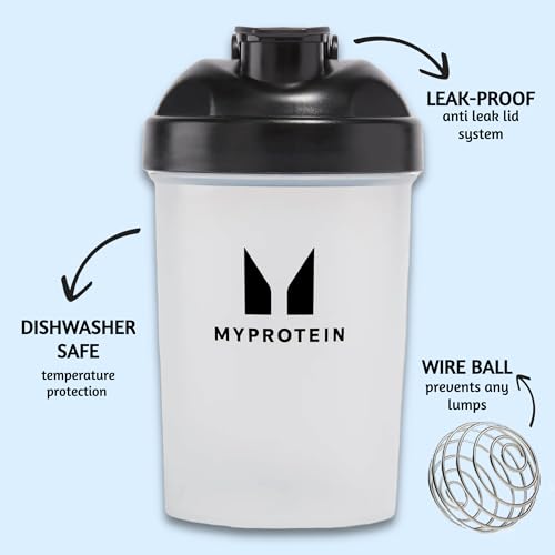 Myprotein ユニ ミニボトルシェイカー 400ml ブラック