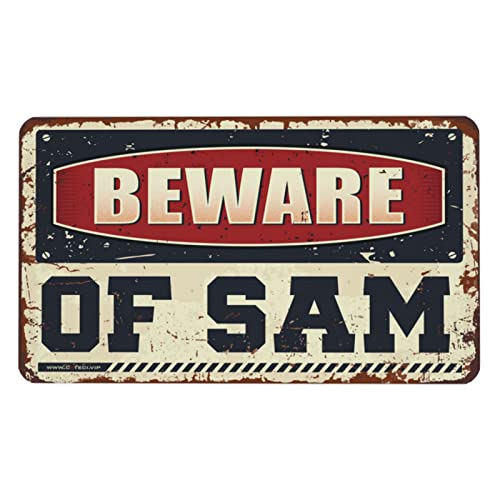 Tapis de souris de jeu Beware of Sam idéal pour le télétravail