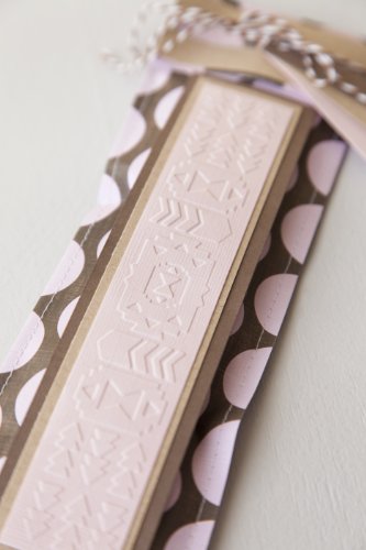 Cricut Cuttlebug Embossing Folder And Border, 5 By 7-Inch, Pueblo #TOP2