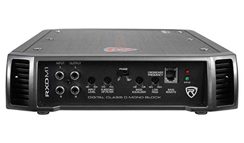 Rockville Rxd-M1 2000 Watt/1000W Rms Mono Class D 1 Ohm Amplifier Car Audio Amp #TOP1