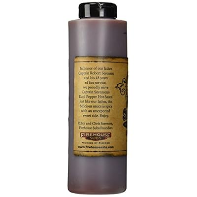 Captain Sorensen's Datil Pepper Hot Sauce, 16 Ounce (473 ml) by Firehouse Subs