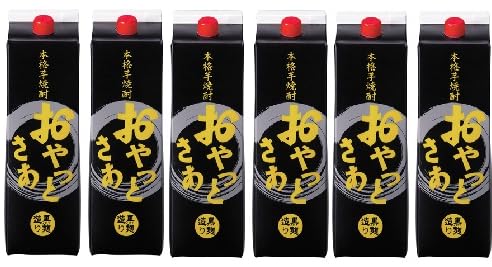 Amazon.co.jp: 岩川醸造 おやっとさあ 黒 パック 芋焼酎 25度