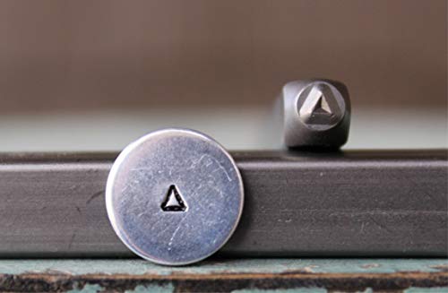 Brand New 2mm Mini Triangle Metal Punch Design Stamp - Supply Guy - CH-395