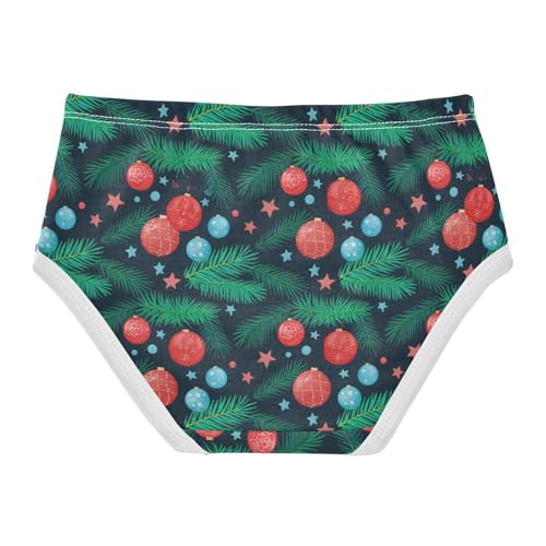 Girls' Underwear Christmas Tree Star Toddle Brief Panties 23035322