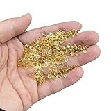 TMTGTS Rhinestones de cristal, 100 unidades, 4 x 2,5 mm, cabujón, piedras preciosas, con parte trasera plana, colgantes de uñas, para pendientes, ropa, pulseras, zapatos, joyería, diseño de uñas