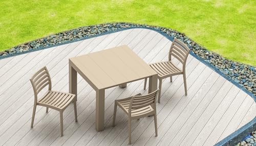 Monoblock-Stuhl Clp Gartenstuhl Ares Pflegeleichter Stapelstuhl aus Kunststoff
