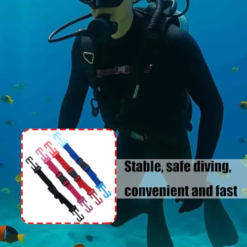 Placa posterior de buceo con correas de nailon estables de Instants 2