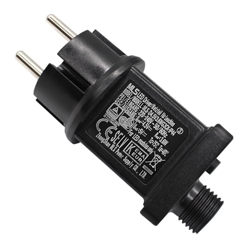 LED-Netzteil, 4,5V 3.6W LED-Trafo IP44, Ersatz des Treibers des LED-Adapters mit niedriger Spannung für Weihnachtslicht, Seillicht