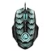 Produktbild Sharkoon Drakonia II Gaming Maus, optischer Sensor PixArt 3360, 15.000 DPI, 12 programmierbare Tasten, grün
