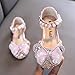 Imagen de Sandalias de moda para niñas en primavera con inserciones de malla para zapatos de baile funcionales