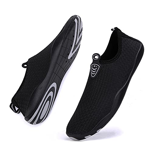 Image of Vsufim Quick-Dry Water Sports Barefoot Shoes Aqua Socks for Swim Beach Pool Surf Yoga for Women Men