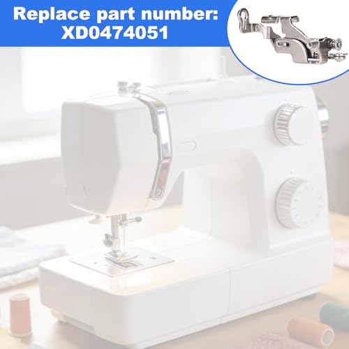 Pie de bordado Q para máquina de coser metálico miniatura 6