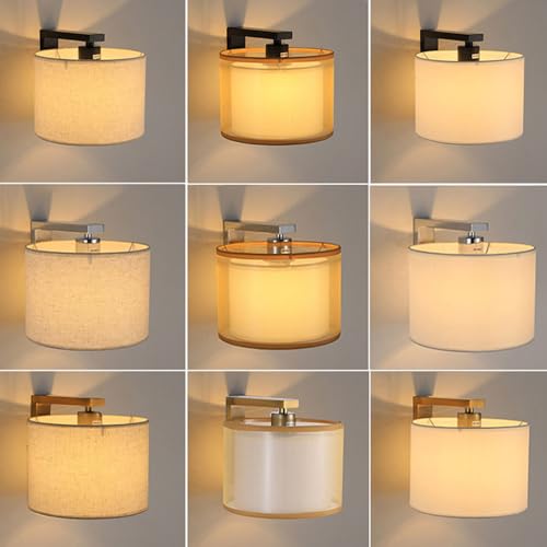 Luminaria de pared saludable para evitar la fatiga visual con luz de tela 3