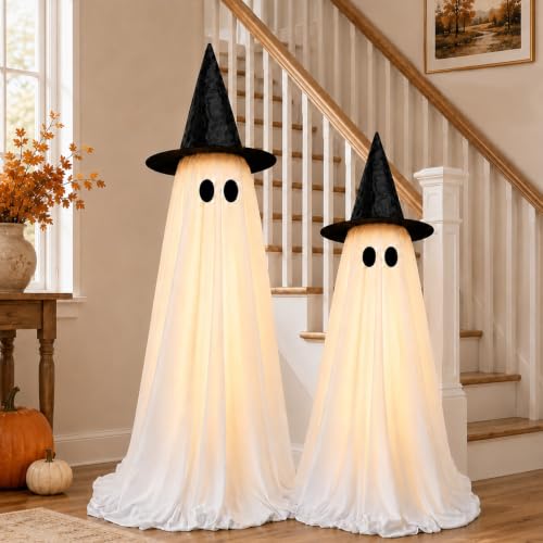 Elantris Halloween Ghost Decorations--2 Pack